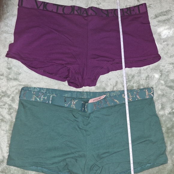 2 Pair Victorias Secret Shorties Large Nwt - Picture 3 of 4